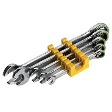 SET 5 CHIAVI A CRICCO REVERSIBILE CON SUPPORTO