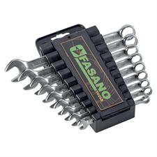 SET 11 CHIAVI COMBINATE POLIGONALI CON SUPPORTO IN ABS