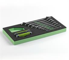 MODULO 8 CHIAVI A DOPPIA FORCHETTA + SERIE MASCHIO ESAGONALI A L