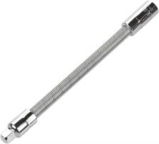 PROLUNGA FLESSIBILE CON ATTACO QUADRO MASCHIO E FEMMINA 1/4 MM