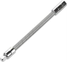 PROLUNGA FLESSIBILE CON ATTACO QUADRO MASCHIO E FEMMINA 1/4 MM