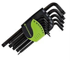 SET 12 CHIAVI MASCHIO A L CON IMPRONTA TORX