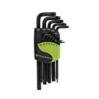 SET 12 CHIAVI MASCHIO A L TORX FORATA