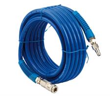 TUBO IN POLIURETANO RINFORZATO CON RACCORDI MT 10 E MM 8X12 DA 1