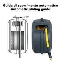 AVVOLGITUBO AUTOMATICO PER ARIA COMPRESSA 1/4 15 MT DIA. 8MM