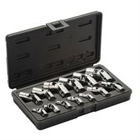 SET 13 CHIAVI A BUSSOLA SNODATE DA 1/2 CON IMPRONTA TORX