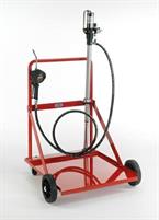 CARRELLO PNEUMATICO DI DISTRIBUZIONE OLIO  PER FUSTI 208 LT