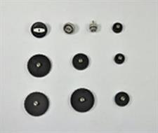 KIT 24 TAPPI PER VETTURE E AUTOCARRI ,COMP TAPPO UNIVERSALE