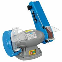 SMERIGLIATRICE DA BANCO CON LEVIGATRICE