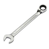 CHIAVE COMBINATA A CRICCO REVERSIBILE CON ANELLO DI TENUTA 13 MM