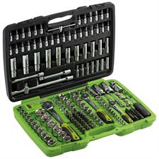 SET 171 UTENSILI CON AGGANCIO 1/4, 3/8 E 1/2 CON 171 PZ
