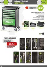 CARRELLO PORTA UTENSILI MODELLO FG 101 CON ASSORTIMENTO 119 PZ