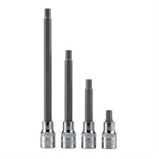 INSERTO A BUSSOLA ESAGONALE DA 1/2 SERIE LUNGA MM 6