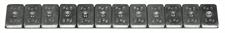 CONTRAPPESO ADESIVO AUTO ZINCATO 5x12 GR 60