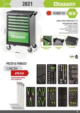 CARRELLO PORTA UTENSILI MODELLO FG 101 CON ASSORTIMENTO 151 PZ