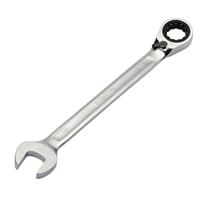 CHIAVE COMBINATA A CRICCO REVERSIBILE CON ANELLO DI TENUTA 18 MM
