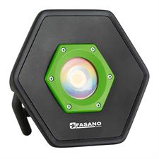 FARO A LED RICARICABILE PER CONTR.COLORE AD ALTO INDICE RESA CRO