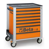 CARRELLO CON CASSET. 8 COLORE ROSSO C24S 8/R PLUS
