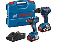 KIT 2UT BRUSHLESS:AVVIT.+TRAP.PERCUSS.PROF. GDX18V-200+GSB18V-55