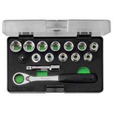 SET CON CHIAVI A BUSSOLE PIATTE E CRICCHETTO